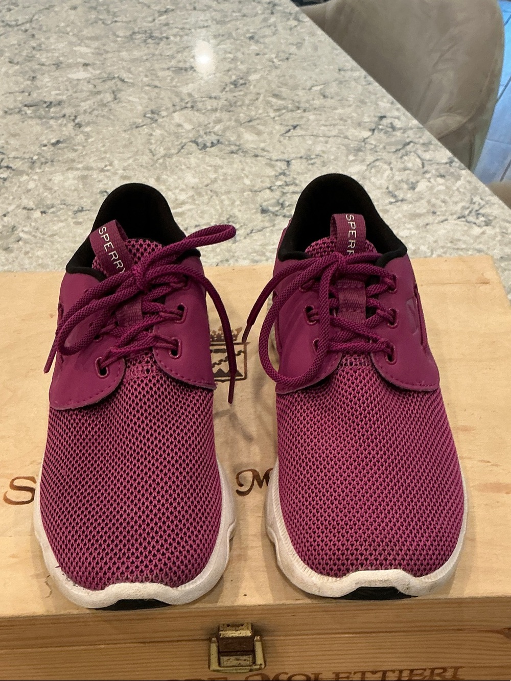 Sperry Women's Berry Mesh Lace-Up Athletic Sneakers